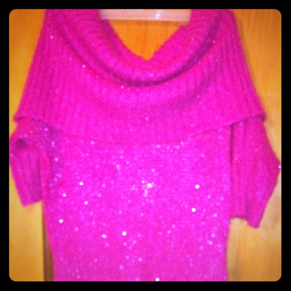 Pink sweater